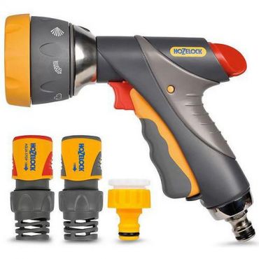 Hozelock - Kastelusarja multi spray pro -pistooli ja liittimet plus