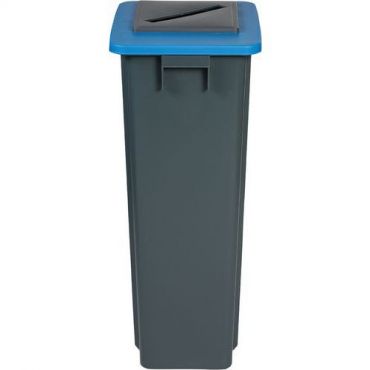 Probbax - Harmaa ja sininen kierrätysastia 80 l