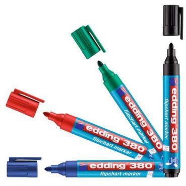 Edding - Merkintäkynä kesto edding 380 punainen
