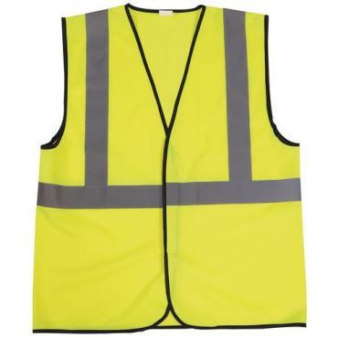 Manutan Expert - Heijastinliivi Keltainen L - EN 20471 - 10 kpl