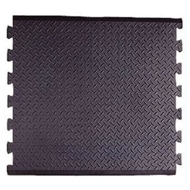 Notrax - Työpistematto keskiosa - 71x79 cm - Keskipainoinen käyttö - 30% kierrätettyä materiaalia - Musta
