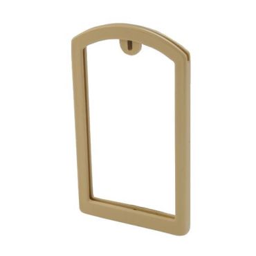 12 Kpl Pakkaus - OilSafe - Etikettikehys beige - Polyeteeni - 0.02 kg