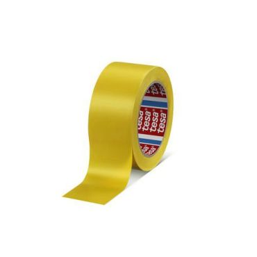 Tesa - Merkintäteippi pvc 60760 keltainen 33 m x 50 mm 36 kpl