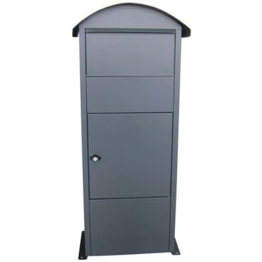 V-part - Valkoinen victorian-kirjelaatikko antrasiitti