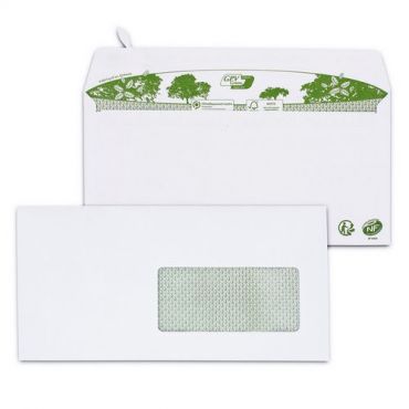 Gpv - Kirjekuori dl 110x220 valkoinen era pure - ikkuna 200