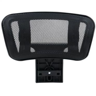 Manutan expert - Manutan-niskatuki tuoliin – verkkoa – musta