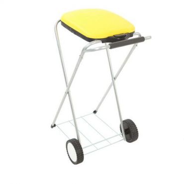 V-part - Jätesäkin pidike keltainen move & up