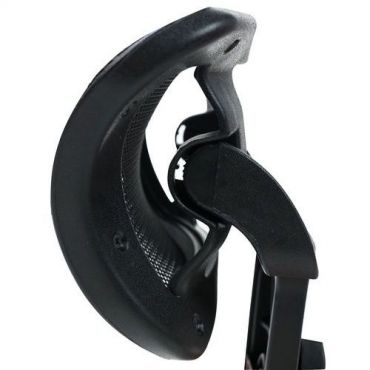 Manutan expert - Manutan-niskatuki tuoliin – verkkoa – musta