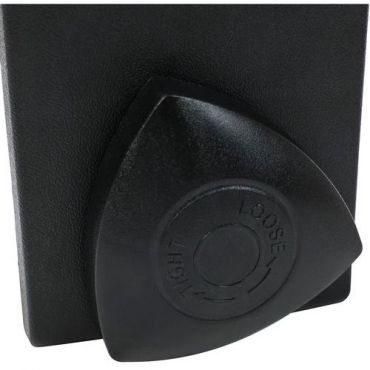 Manutan expert - Manutan-niskatuki tuoliin – verkkoa – musta