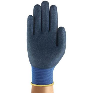 Ansell HyFlex 11-925 käsineet - Koko 9 sininen nitriilipinnoite nailon kevyt käsitellä