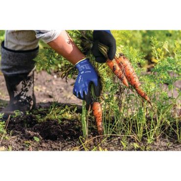 Ansell HyFlex 11-925 käsineet - Koko 9 sininen nitriilipinnoite nailon kevyt käsitellä