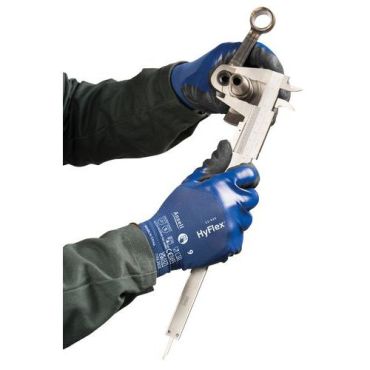 Ansell HyFlex 11-925 käsineet - Koko 9 sininen nitriilipinnoite nailon kevyt käsitellä