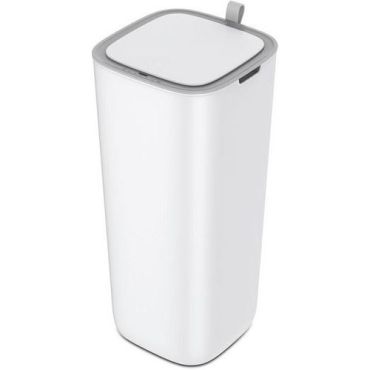 EKO - Roskakori Morandi Smart Sensor Bin 30 L valkoinen - Älykäs anturilla metallia tilavuus 30 L