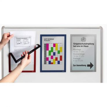 Durable - Magneettikehys a4 t.sininen duraframe 5 kpl