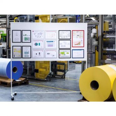 Durable - Magneettikehys a4 t.sininen duraframe 5 kpl