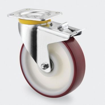 Tente - Vauhtipyörä polyamidia pyörän halkaisija 160 mm