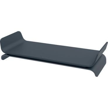 Leitz - Säädettävä näytön jalusta - Tummanharmaa - 50 % kierrätettyä materiaalia - Ergonominen ja ekologinen