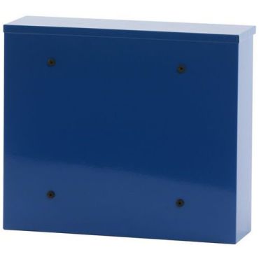 V-part - Seinään kiinnitettävä postilaatikko korkeus 31,5 cm sininen