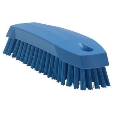 Vikan - Käsipesuharja sininen - 17 cm - Kova polyesterikuitu - Polypropeenirunko