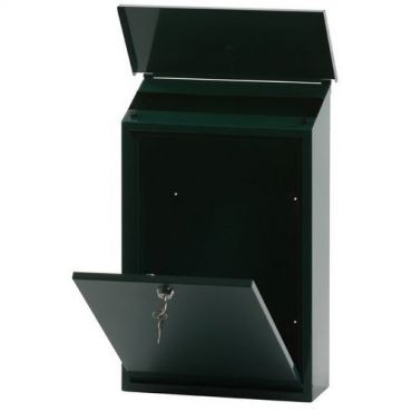 V-part - Seinäpostilaatikon korkeus 40 cm vihreä