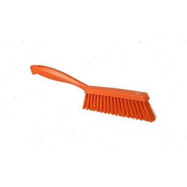 Vikan - Käsiharja vuodontorjuntapakkauksiin - 35 cm Oranssi - Kestävä PB/PBT-materiaali