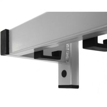 V-part - Vaateripustin safe 5 koukkua harmaa