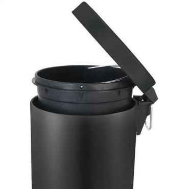 V-part - Roskakori polkimella 12 l musta