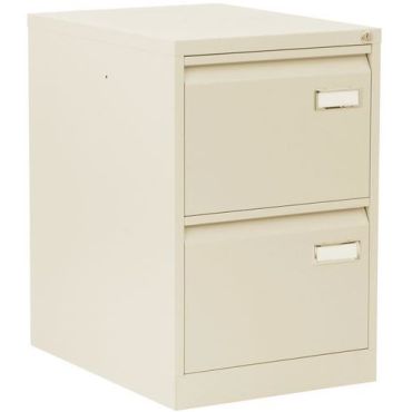 Manutan Expert - Riippukansiokaappi 2 laatikkoa - Beige teräs - 71.1 cm korkea - Toimitetaan valmiina