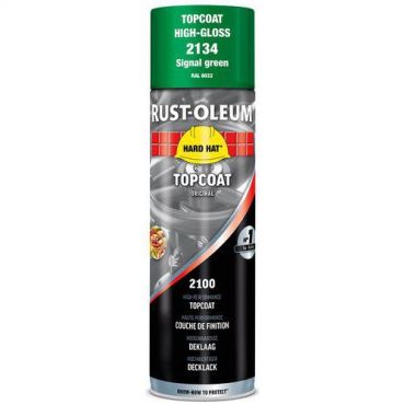 Rust-oleum - Topcoat spray hard hat - 500ml - vaaleanvihreä