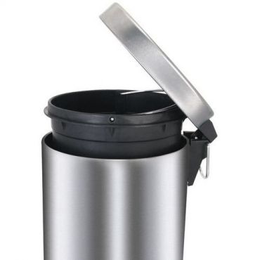 V-part - Roskakori polkimella 30l ruostumatonta terästä
