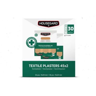 Housegard - Tekstiililaastarit (2x45 kpl)