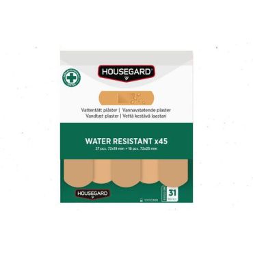 Housegard - Vedenkestävät laastarit (2x45 kpl)