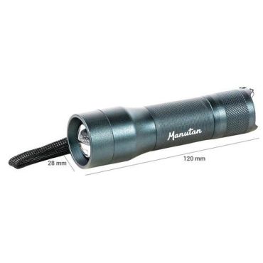 Manutan Expert - Kompakti LED-taskulamppu 250 lm Sininen IP54 110m kantama Iskunkestävä