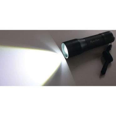 Manutan Expert - Kompakti LED-taskulamppu 250 lm Sininen IP54 110m kantama Iskunkestävä