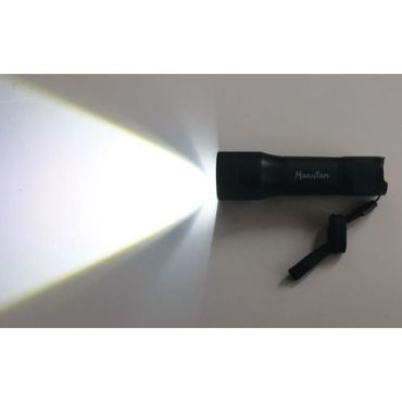 Manutan Expert - Kompakti LED-taskulamppu 250 lm Sininen IP54 110m kantama Iskunkestävä