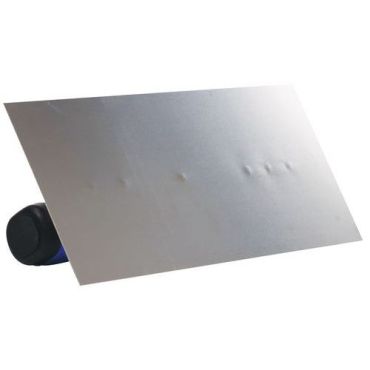 Manutan Expert - Ruostumaton teräslasta 28x12 cm - Viimeistelyyn - Kestävä Inox-materiaali