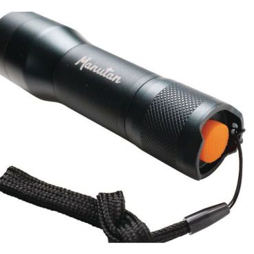 Manutan Expert - Kompakti LED-taskulamppu 250 lm Sininen IP54 110m kantama Iskunkestävä