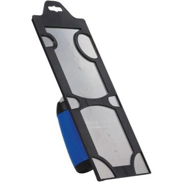 Manutan Expert - Ruostumaton teräslasta 28x12 cm - Viimeistelyyn - Kestävä Inox-materiaali