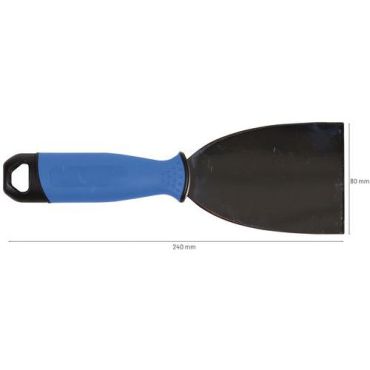 Manutan Expert - Maalarin lasta ruostumaton teräs 80 mm - Viimeistelyyn - Kestävä Inox