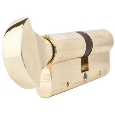 Ironmongery - Euro-painikesylinteri 40x60 mm messinkiä