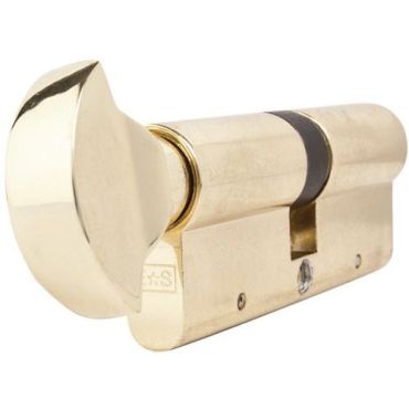 Ironmongery - Euro-painikesylinteri 35x35 mm messinkiä - Erilainen lukitus - Kestävä ja tyylikäs
