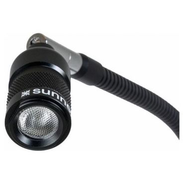Sunnex - Pluto LED työpistevalaisin - 50 cm 2W 12-24V säädettävä varsi musta