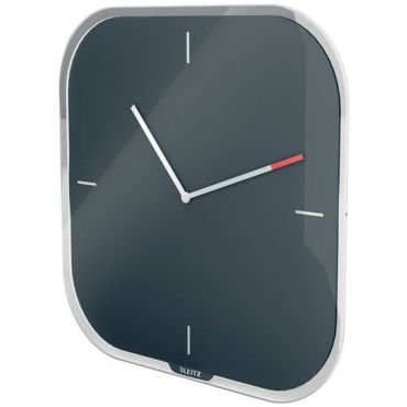 Leitz - Paristokäyttöinen seinäkello cosy 300x40x300 mm harmaa