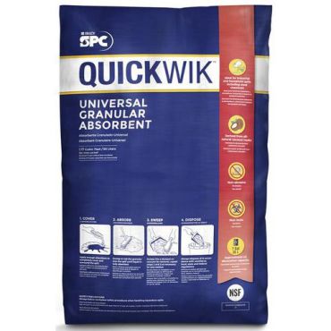 Brady - Quickwik imukykyiset rakeet - kookoskuitu 50L - imee kaikki nesteet - vuotosuojaus