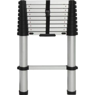 Skeppshultstegen - Teleskooppitikkaat Pro 2,9 m - Alumiini 10 askelmaa 150 kg kantavuus