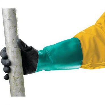 Ansell - Alphatec 58-535 w ‐käsine koko 8 harmaa/vihreä