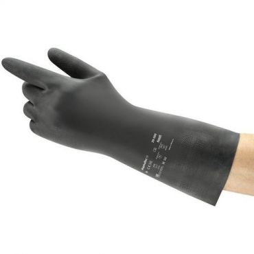Ansell - Kemialliset käsineet alphatec 29-500 - musta - t11