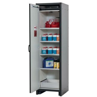 Asecos - Paloturvakaappi Q-CLASSIC-30 - 30 min paloluokka 22 L keräystilavuus syttyville nesteille