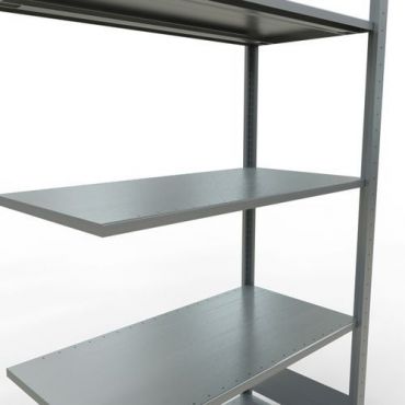 Schulte - Hylly easy-fix 2-puol jatko-osa 2500 x 1000 x 1000