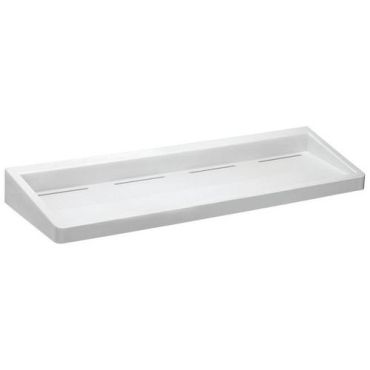 Manutan Expert - Pesualtaan hylly - ABS Valkoinen 40 cm leveä 125 mm syvä - Kierrätettävä ja kestävä